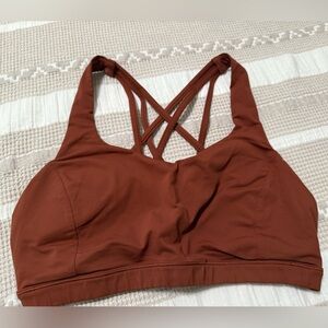 lululemon athletica Strappy Sports Bra in Brown